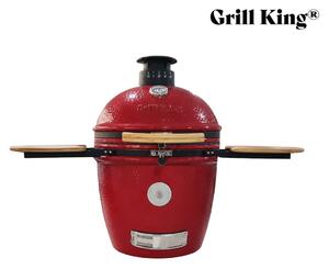 Grill King Kamado EGG PRO MIDI 22" Series III keramički roštilj s dimilicom + bogata oprema, 56 cm