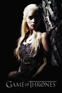 Ilustracija Game of Thrones - Daenerys Targaryen, (26.7 x 40 cm)