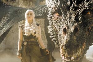 Ilustracija Game of Thrones - Mother of Dragons