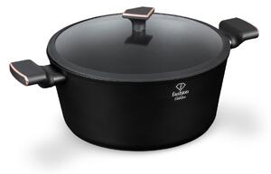 Berlinger Haus Fashion Matte Black Rose Gold non-stick lonac s poklopcem