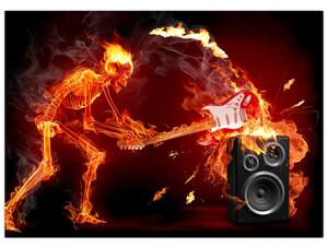 Slika - Glazba u plamenu (70x50 cm)