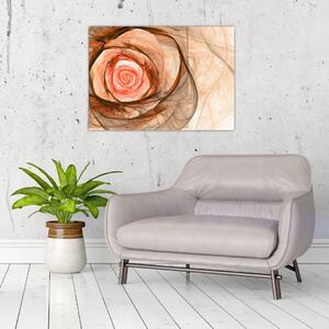 Slika - Ruža umjetničkog duha (70x50 cm)