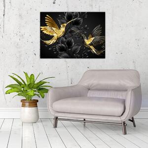 Slika - Kolibri očima umjetnika (70x50 cm)