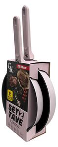 Grill King Ceramic 2u1 set tava s keramičkim premazom (22/26 cm)