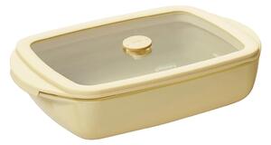 Pebbly Baking Tray stakleni pekač/posuda za spremanje s poklopcem