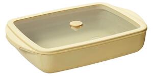 Pebbly Baking Tray stakleni pekač/posuda za spremanje s poklopcem