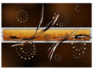 Slika apstrakcije - Leptiri (70x50 cm)