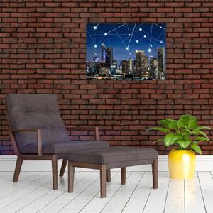 Slika - Noćni život velegrada (70x50 cm)