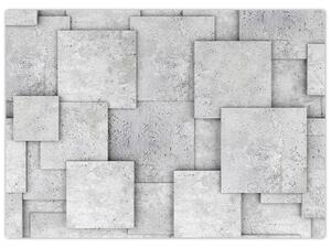 Slika - Apstrakcija betonskih pločica (70x50 cm)