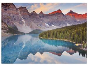 Slika - Planinski kanadski krajolik (70x50 cm)