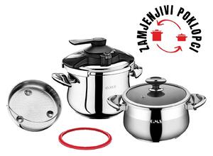 OMS Combo 6u1 set express lonaca, 5+7 l