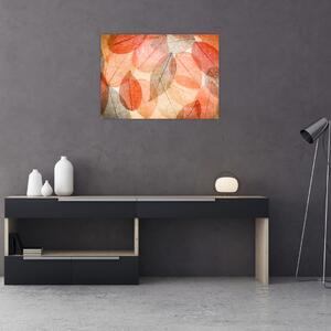 Slika naslikanog jesenskog lišća (70x50 cm)