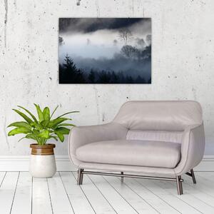 Slika magle nad šumom (70x50 cm)