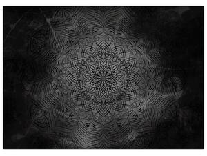 Staklena slika - Mistična mandala (70x50 cm)
