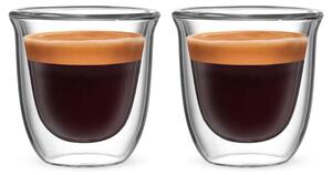 Bialetti Firenze set 2 čaše s dvostrukom stijenkom, 80 ml