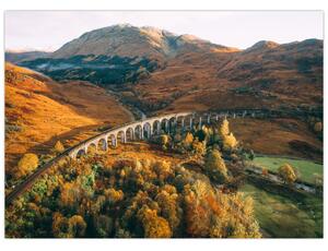 Slika mosta u škotskoj dolini (70x50 cm)
