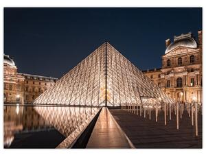 Slika - Louvre noću (70x50 cm)
