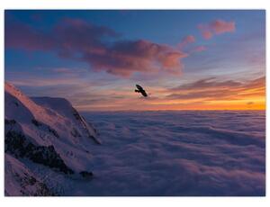 Slika za zalaska sunca, Mt. Blanc (70x50 cm)