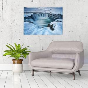 Slika - Vodopad bogova, Island (70x50 cm)