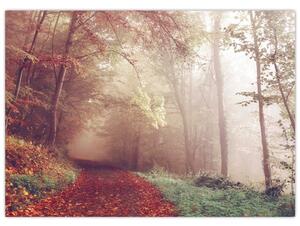 Slika - Jesenja šetnja šumom (70x50 cm)