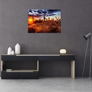 Slika - Zlatni sat pustinje (70x50 cm)