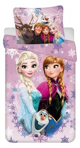 Pamučna dječja posteljina za krevet za jednu osobu 140x200 cm Frozen – Jerry Fabrics