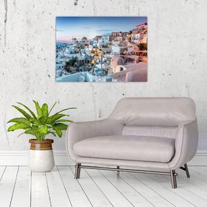 Slika - Sumrak na Santoriniju (70x50 cm)