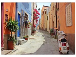 Slika ulice na Sardiniji (70x50 cm)