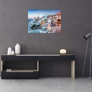 Slika - Sumrak na Santoriniju (70x50 cm)