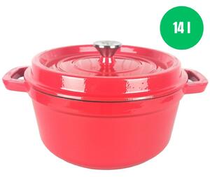Grill King Cast Iron okrugli Dutch oven, 40 cm
