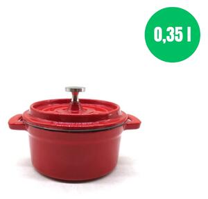 Grill King Cast Iron okrugli mini Dutch oven, 10 cm