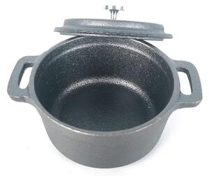 Grill King Cast Iron okrugli mini Dutch oven, 10 cm