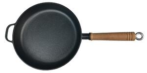 Grill King Cast Iron tava s drvenom ručkom, 29 cm