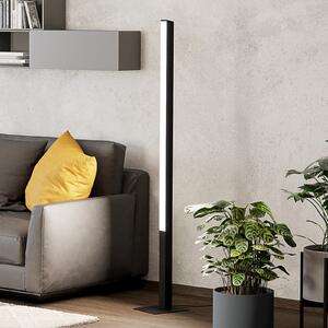 EGLO connect Simolaris-Z LED podna svjetiljka, prigušiva, Crno, Dnevni boravak/blagovaonica, Metal