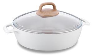 Korkmaz Gusto Ceramic niski lonac s poklopcem