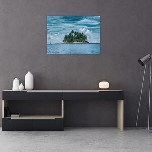 Slika - otok u moru (70x50 cm)