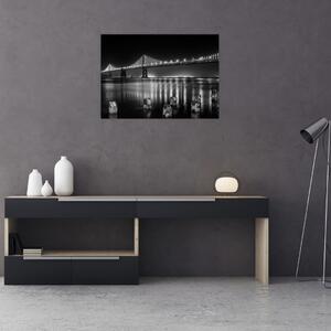 Slika - Crno-bijeli most (70x50 cm)