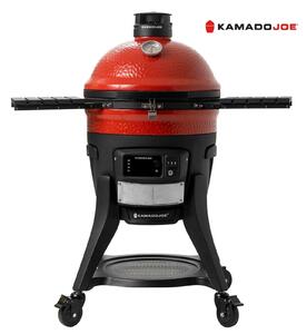 Kamado Joe Konnected Joe Digital keramički roštilj i dimilica na ugljen s postoljem, 18"/46 cm