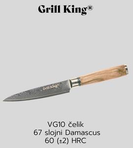 Grill King Damascus pomoćni nož, 13 cm