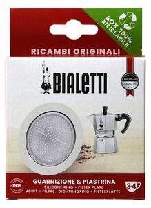 Bialetti set brtve i filtra za kafetijere, 3/4 šalice