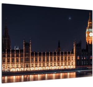 Staklena slika Big Bena u Londonu (70x50 cm)