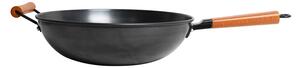 Grill King Asia nitrirani wok s dvije ručke i ravnim dnom, 34 cm