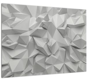 Staklena slika apstrakcije (70x50 cm)