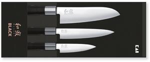 Kai Wasabi Black 3u1 set noževa 6710P+6715U+6716S