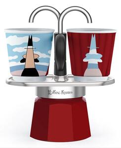 Bialetti Mini Express Magritte kafetijera, 2 šalice