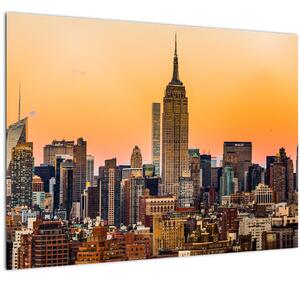 Staklena slika New Yorka (70x50 cm)