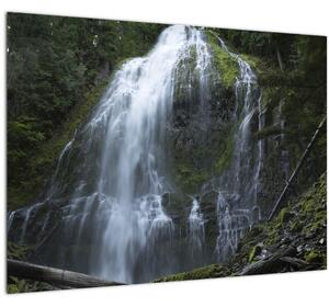 Staklena slika vodopada (70x50 cm)