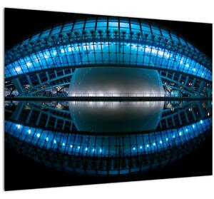 Staklena slika nogometnog stadiona (70x50 cm)