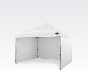 Paviljon za vrt 3x3m - sa 3 zida - Bijela