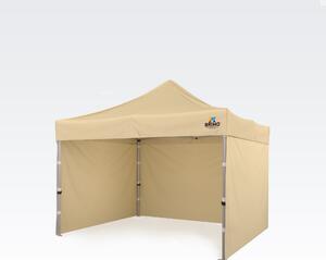 Paviljon za vrt 3x3m - sa 3 zida - Bež